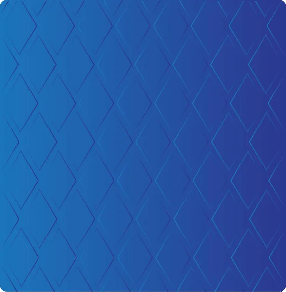 ダイヤモンド型の装飾パターンのスタイリッシュな青の背景 — ストックベクタ