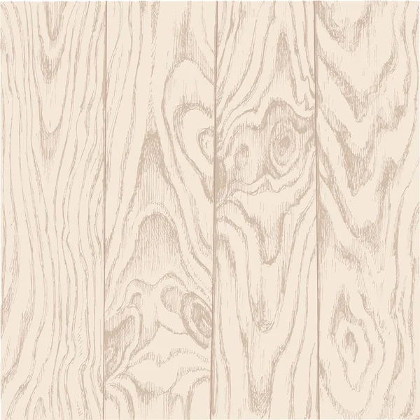 Textura Madera Pintada Mano Color Beige Marrón — Vector de stock