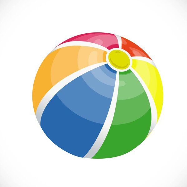 Мяч изолирован на белом фоне
