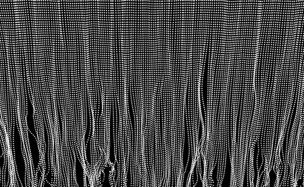 带有动态粒子的数组 未来技术风格 抽象背景 矢量插图 — 图库矢量图片