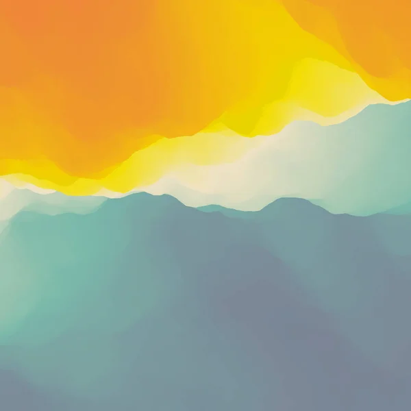 水の波 自然の背景 あなたのデザインのベクトル イラスト 流れるバック グラウンド — ストックベクタ