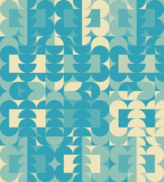 Abstract Blauw Geometrisch Ontwerp Vectorillustratie Patroon Kan Worden Gebruikt Als — Stockvector