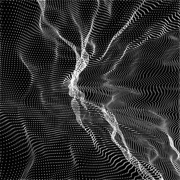 暗いベクトル テクスチャです 抽象的な背景を発見しました 接続構造体 ベクトル図 — ストックベクタ