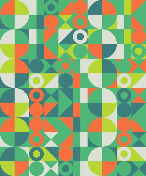 Conception Géométrique Abstraite Colorée Illustration Vectorielle Modèle Peut Être Utilisé — Image vectorielle