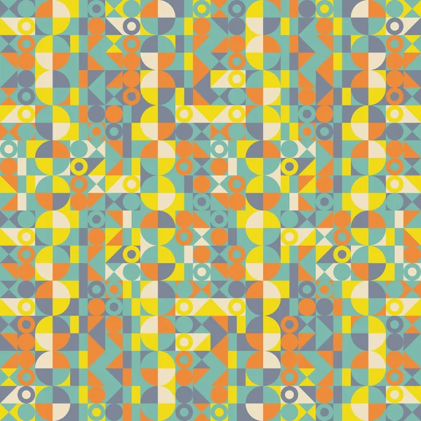 Diseño Geométrico Colorido Abstracto Ilustración Vectorial Patrón Puede Utilizar Como — Archivo Imágenes Vectoriales