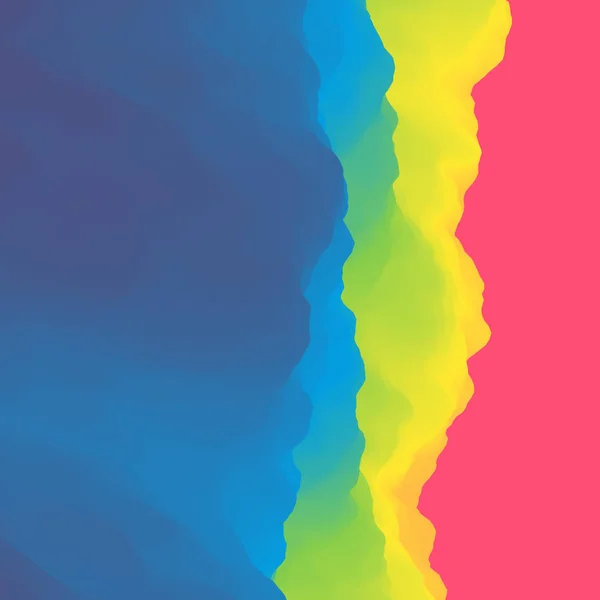 Bunte Abstrakte Hintergrund Mehrfarbige Designvorlage Vektorillustration — Stockvektor