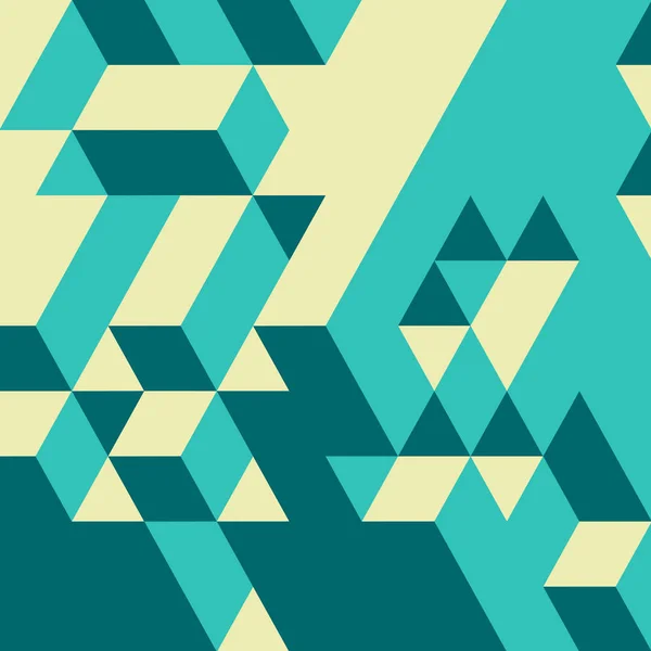Abstrakte Geometrische Hintergrund Mosaik Vektorillustration — Stockvektor