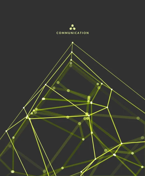 Latwerk Structuur Wetenschap Technologie Achtergrond Grafisch Ontwerp Rasteroppervlak Abstracte Vectorillustratie — Stockvector