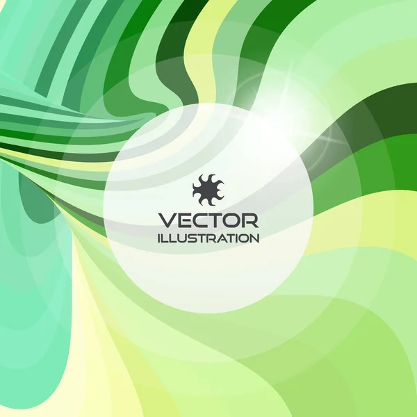 Abstraktní Spirála Pozadí Vektorové Ilustrace Místem Pro Text — Stockový vektor