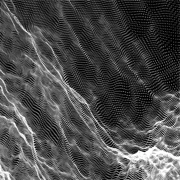 Texture Vectorielle Sombre Fond Abstrait Repéré Structure Connexion Illustration Vectorielle — Image vectorielle