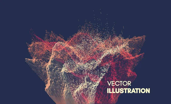 Abstraktní Pozadí Vektorová Ilustrace Šablona Návrhu Pozadí Perspektivní Mřížky — Stockový vektor