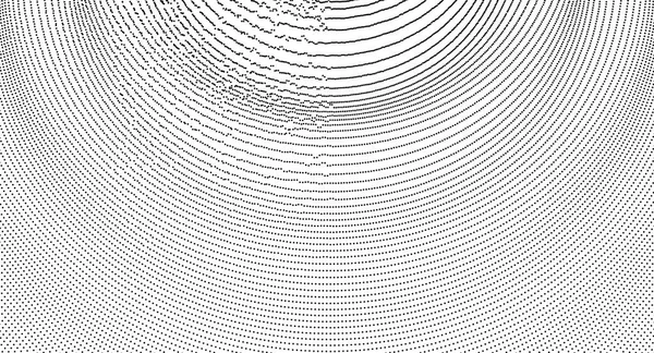 Анотація Науки Або Технології Мережева Ілюстрація Частинкою Поверхня Сітки — стоковий вектор