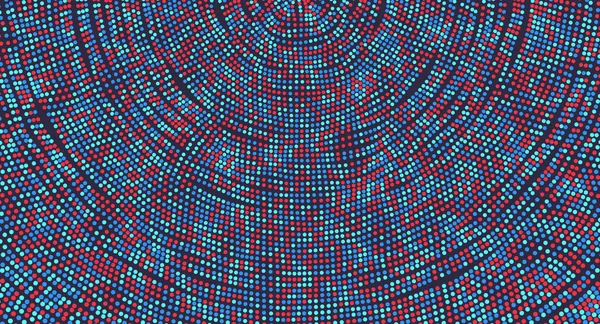 Αφηρημένο Φόντο Χρωματικούς Κύκλους Εικονογράφηση Διανύσματος — Διανυσματικό Αρχείο