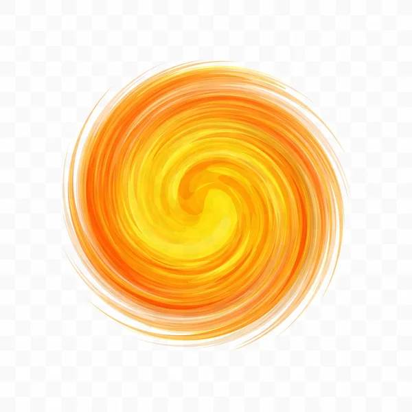 Abstract Swirl Design Element Spiral Rotation Swirling Movement Vector Illustration — Stock Vector