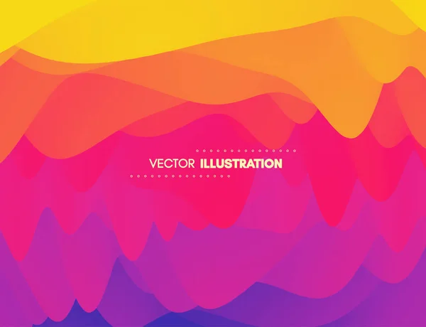 Fondo Ondulado Abstracto Con Efecto Dinámico Ilustración Vectorial Puede Ser — Archivo Imágenes Vectoriales