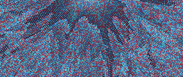 Абстрактный Фон Цветовыми Кругами Векторная Иллюстрация — стоковый вектор