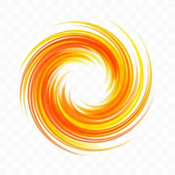 Elemento Projeto Redemoinho Abstrato Espiral Rotação Movimento Giro Ilustração Vetorial — Vetor de Stock