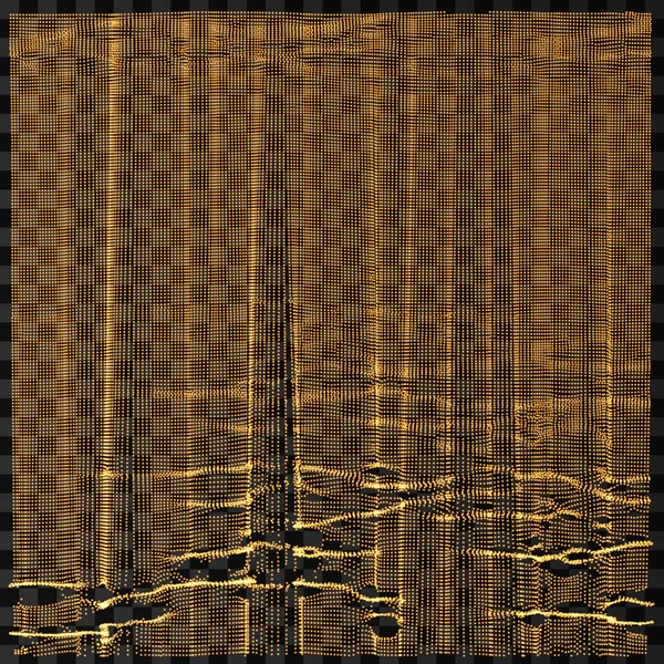 Array Con Partículas Dinámicas Estilo Tecnología Futurista Fondo Abstracto Puntos — Archivo Imágenes Vectoriales