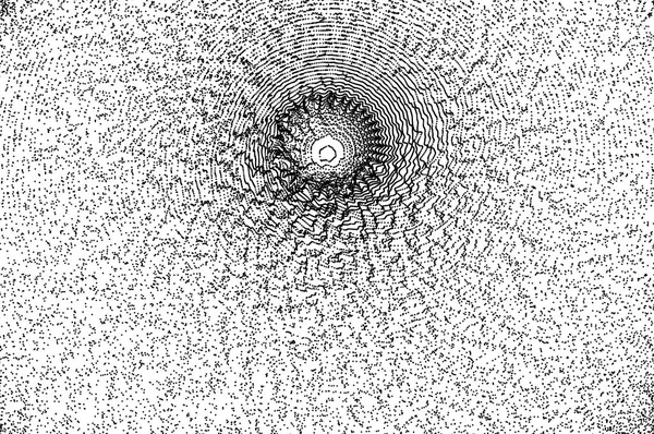 Анотація Науки Або Технології Мережева Ілюстрація Частинкою Поверхня Сітки — стоковий вектор