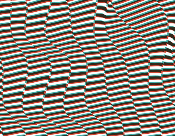Шаблон Оптической Иллюзией Черно Белый Дизайн Абстрактный Полосатый Фон Векторная — стоковый вектор