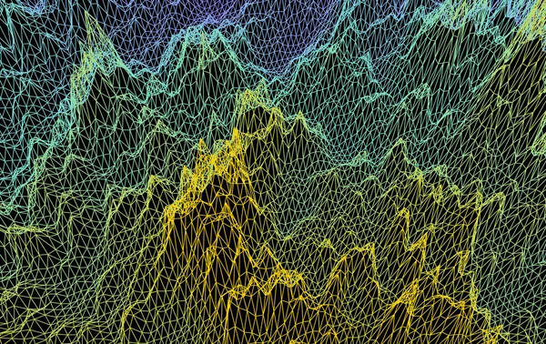 Structure Treillis Contexte Scientifique Technologique Surface Grille Illustration Vectorielle Abstrait — Image vectorielle