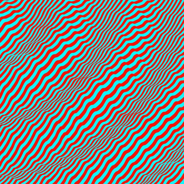 Fond Ondulé Effet Dynamique Modèle Avec Illusion Optique Illustration Vectorielle — Image vectorielle