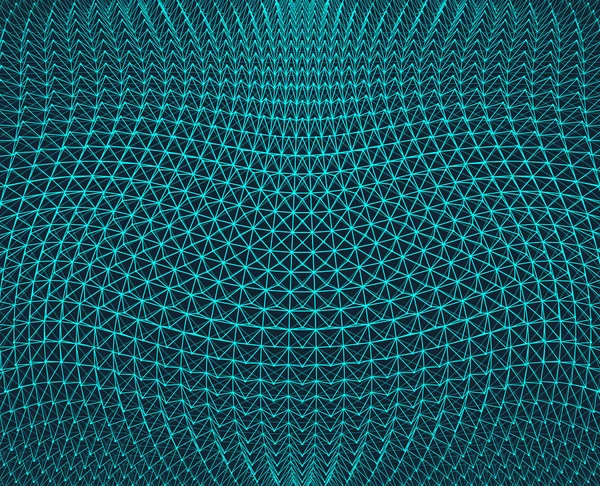 抽象的な科学や技術の背景 グラフィック デザイン ネットワークの図 のグリッド サーフェス — ストックベクタ