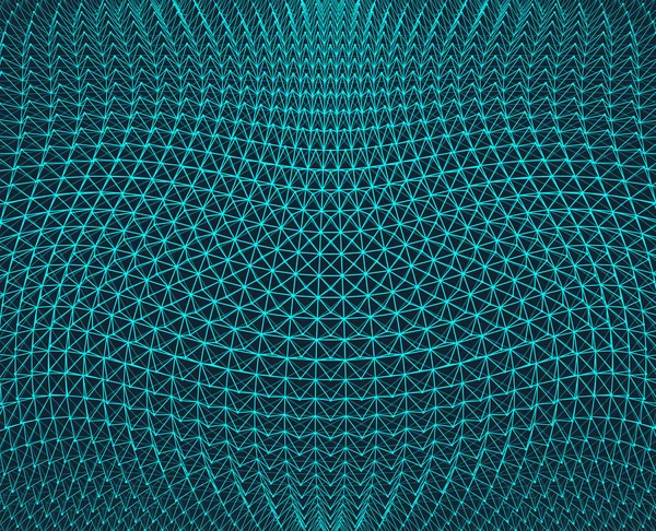 Résumé Science Technologie Conception Graphique Illustration Réseau Surface Grille — Image vectorielle