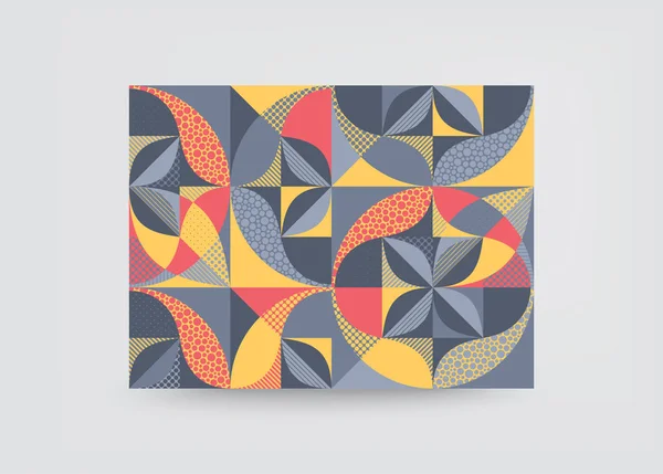 Betrekking Hebben Ontwerpsjabloon Abstract Kleurrijk Geometrisch Ontwerp Vectorillustratie Kan Worden — Stockvector