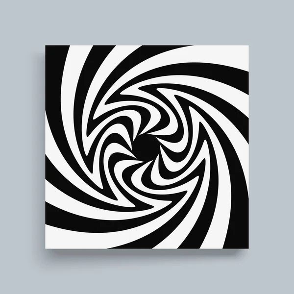 目の錯覚のパターン 抽象的な背景 ベクトル図 — ストックベクタ