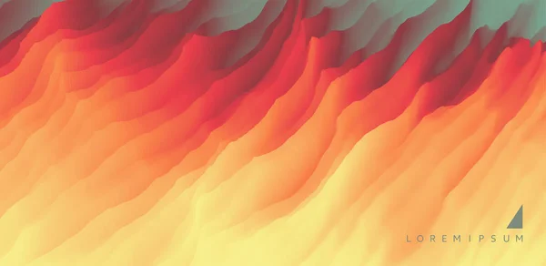 Lava. Abstrakter Hintergrund. modernes Muster. Vektor-Illustration für Design. — Stockvektor