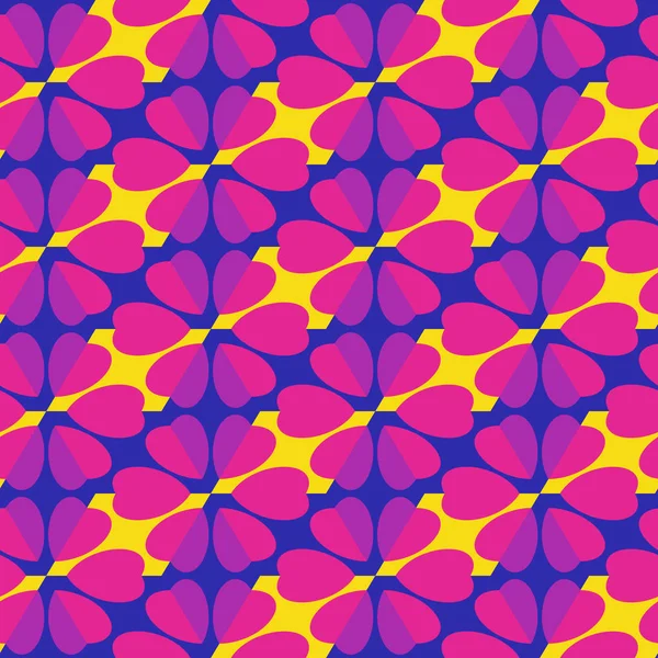 シームレスなモザイク パターン。幾何学的な背景。ベクトル図. — ストックベクタ
