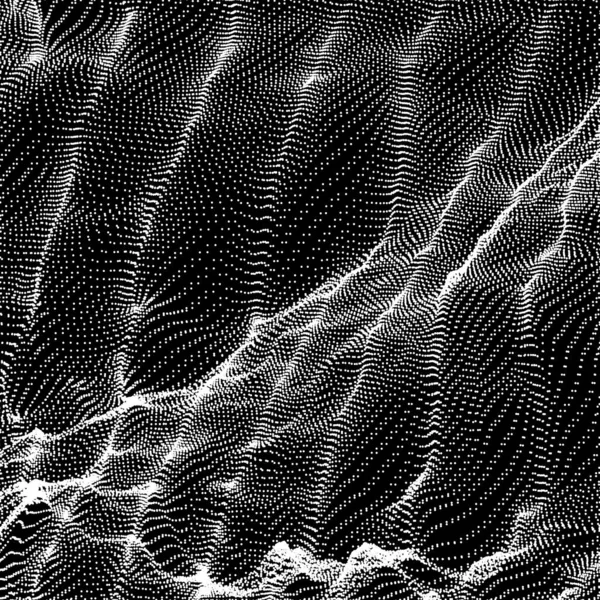 波浪模式。抽象向量背景。简单的纹理为您的设计。技术理念。矢量插图. — 图库矢量图片