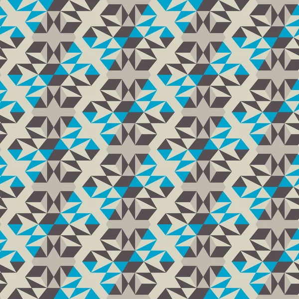 シームレスなモザイク パターン。幾何学的な背景。ベクトル図. — ストックベクタ