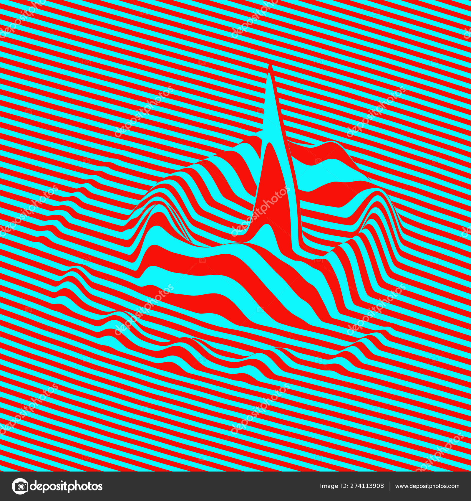 Glitch abstract background. Distortion effect, bug and error. Optical ...