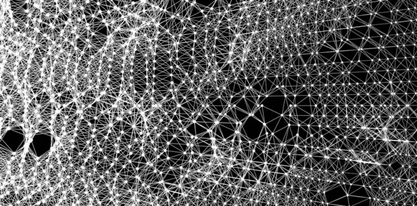 Анотація Науки Або Технології Графічний Дизайн Мережева Ілюстрація Поверхня Сітки — стоковий вектор