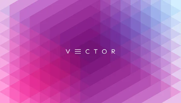 Fondo geométrico abstracto. Patrón poligonal con triángulos de color. Ilustración vectorial 3d para publicidad, marketing y presentación. — Archivo Imágenes Vectoriales