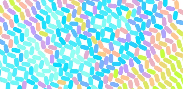 Abstract background with color ovals. Vector illustration for print, textile, fabric, package, wrapping or cover. — ストックベクタ