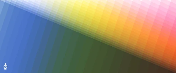 Abstrakter Geometrischer Hintergrund Polygonales Muster Mit Farbdreiecken Vektorillustration Für Werbung — Stockvektor
