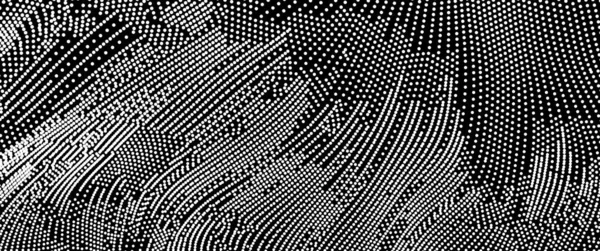 Array Con Partículas Dinámicas Estilo Tecnología Futurista Textura Ilustración Vectorial — Archivo Imágenes Vectoriales