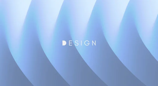 Абстрактний Хвилястий Фон Шарами Модний Дизайн Обкладинки Векторні Ілюстрації Стилі — стоковий вектор