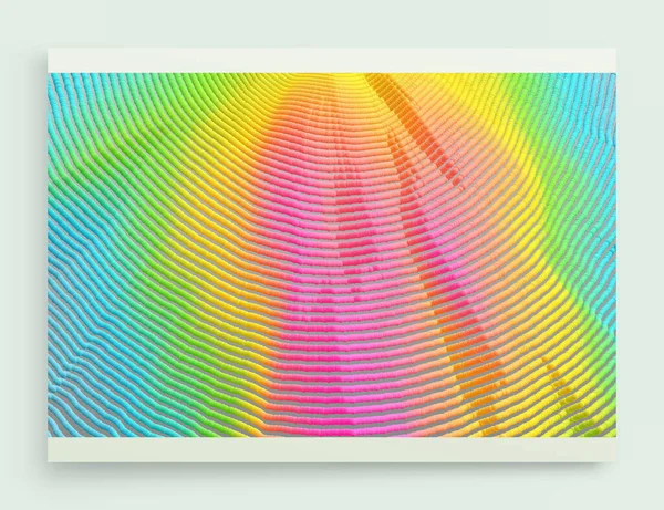 Flux Particules Fond Abstrait Avec Des Dégradés Tendance Illustration Vectorielle — Image vectorielle