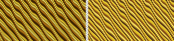 Permukaan Bergelombang Dengan Ilusi Optik Pola Polka Dot Abstrak Tekstur - Stok Vektor
