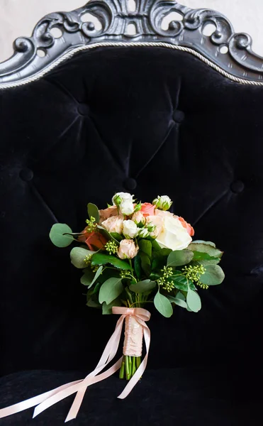 Wedding Concept Bright Colorful Bridal Bouquet — Stock Photo, Image