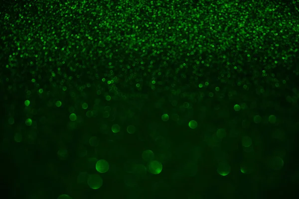 Glanzend Abstract Groene Glitter Decoratieve Textuur Achtergrond Met Bokeh — Stockfoto