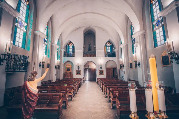 Minsk Belarus April 2018 Church Holy Trinity Also Known Roch — Stock Photo, Image