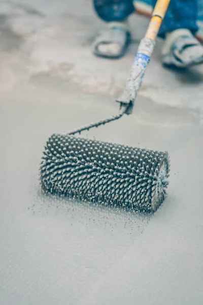 Dökme Zemin için iğne rulo aleti