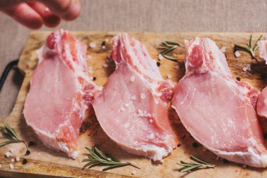 Mutfak basit İskandinav iç ayrıntıları