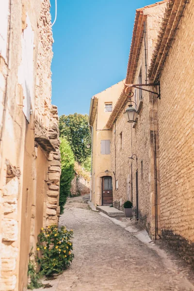 Gordes Vaucluse Provence Alpes Cote Azur Fransa Eylül 2018 Şehrin — Stok fotoğraf