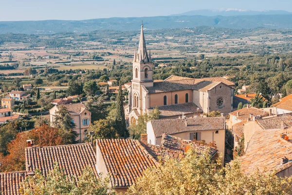 Bonnieux Vaucluse Provence Alpes Cote Azur Francia Septiembre 2018 Hermosa — Foto de Stock